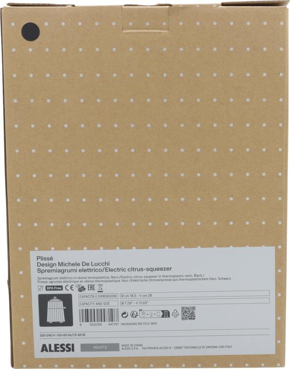 Produktbild Alessi Plissé Zitronenpresse