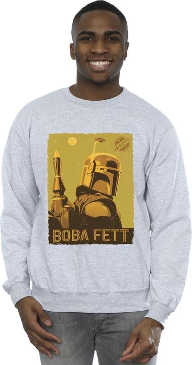 Immagine prodotto Star Wars The Book Of Boba Fett Planetary Stare Felpa Uomo (3XL)