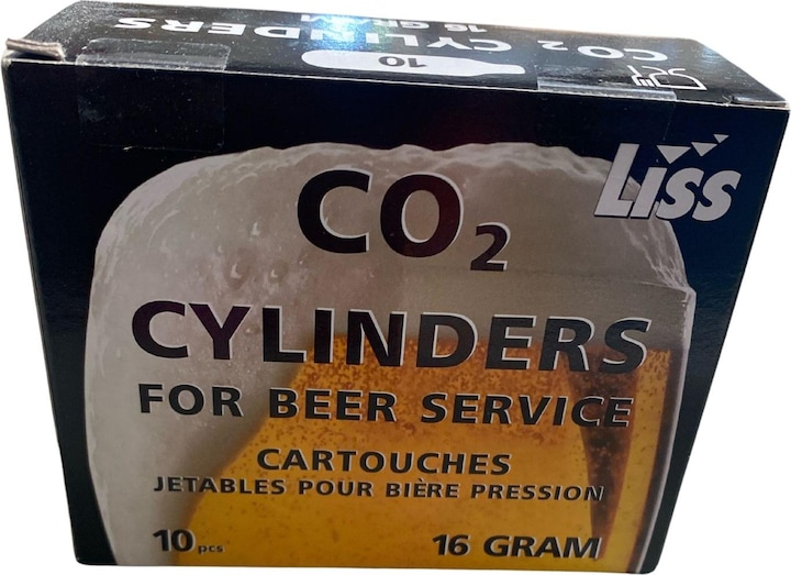 Produktbild Ich-zapfe CO2 Kapseln, Kohlensäurekapseln CO2, 16g, 10er Pack
