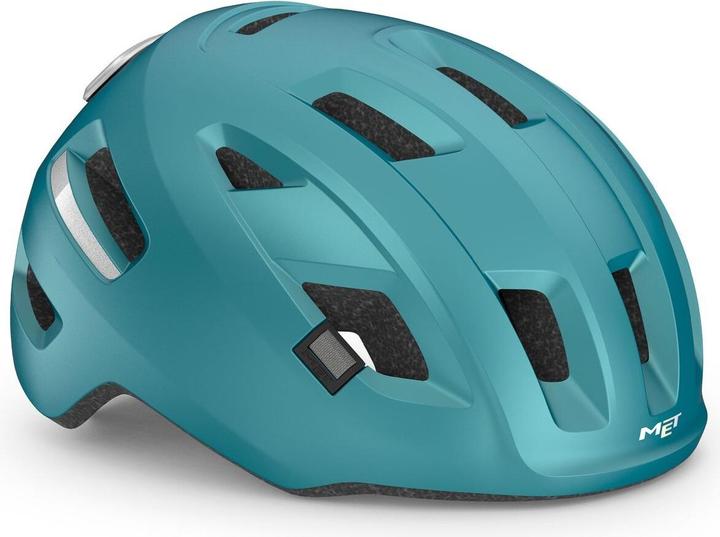 teal blue matte