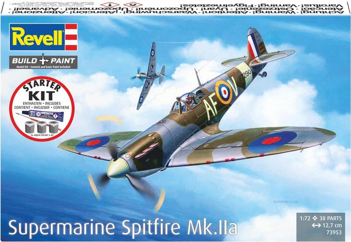 Produktbild Revell Starter Kit Spitfire Mk.IIa