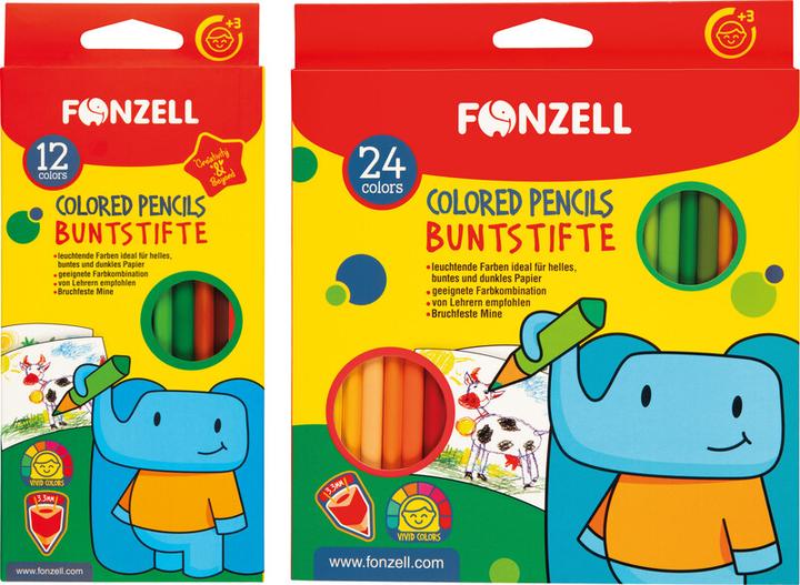 Produktbild Fonzell Farbstifte in Kartonetui (24x)