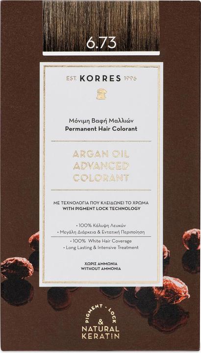 Produktbild Korres Argan Oil Hair Color (6.73 Golden Cocoa)
