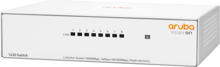 Image du produit HPE Aruba Instant On 1430 8G, Unmanaged, L2, Gigabit Ethernet (10/100/1000) (8 Ports)