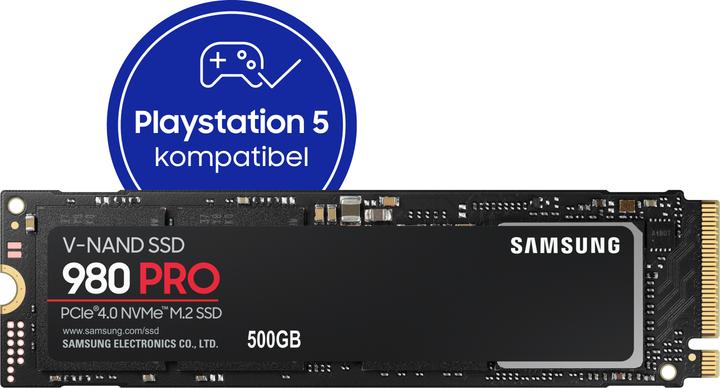 Image du produit Samsung 980 Pro (500 Go, M.2 2280)