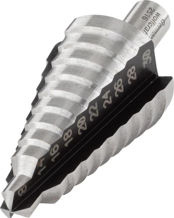 Actual product image wolfcraft wolfcraft 1 Stufenbohrer HSS, Schaft 8mm, ø4-20mm (8 mm)
