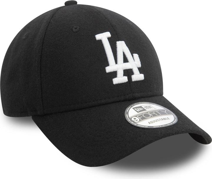 Actual product image New Era snapback cap los angeles dodgers melton wool 9forty