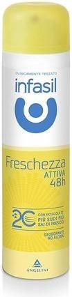 Actual product image Infasil Active Fresh Deodorant Spray 150ml (Spray, 150 ml)