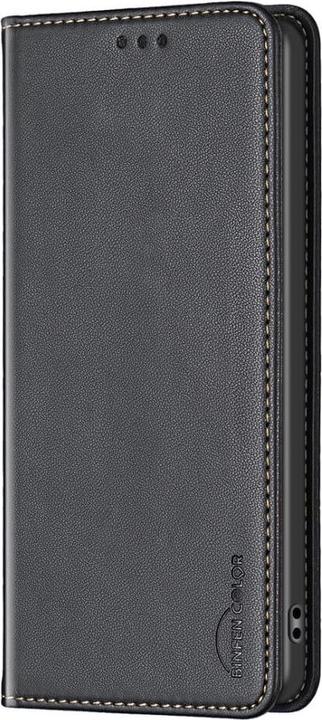 Produktbild Binfen Color Honor Magic6 Lite - BINFEN Flip Case Hülle schwarz (Honor Magic6 Lite)