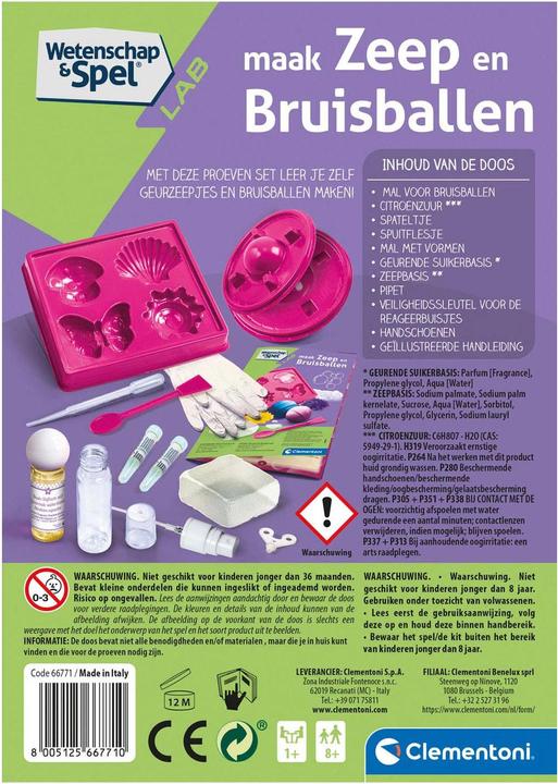 Produktbild Clementoni Wissenschaft & Spiel - Soap and Bubble Balls