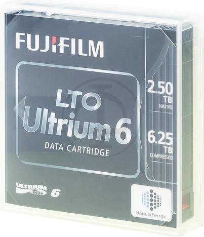 Actual product image Fujifilm Ultrium 6 2500/6250GB (LTO, 2500 GB)