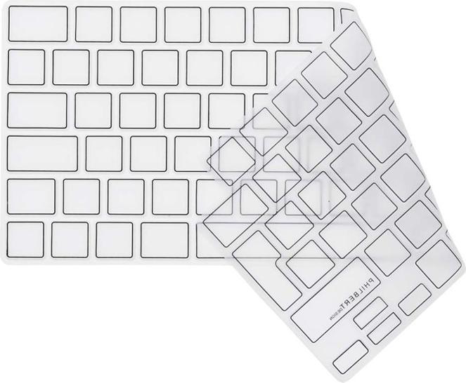 Immagine prodotto Philbert Design KB Cover MacBook Pro/Air 13-14-16" 2021-2022 TRNSP/Nero