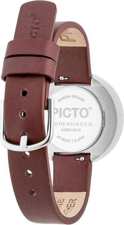 Produktbild Picto 43363-6412S Damenuhr Brown Rose 30mm 5ATM