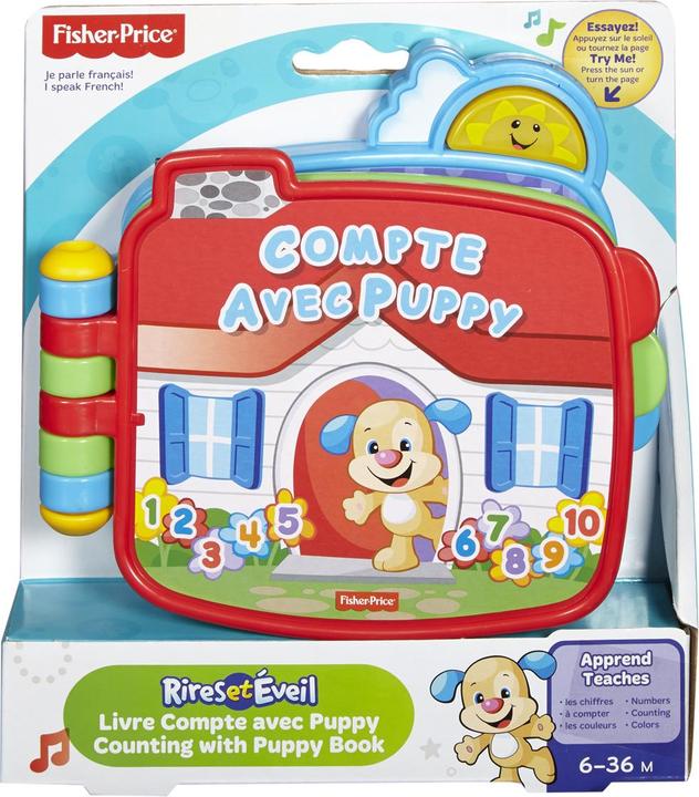 Image du produit Fisher-Price Lernspass Hündchens Zahlenbuch (FR) (livre de chiffres du chien) (Français)