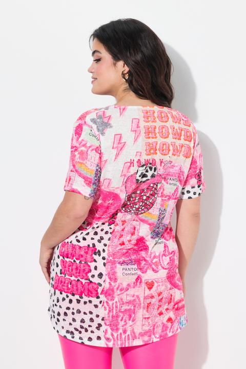 Produktbild Angel of Style T-Shirt, A-Linie, Cowboy-Print (50)