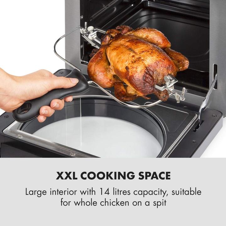 Image du produit Klarstein Heissluftfritteuse AeroVital easy touch mit XXL-Volumen und 16 Programmen