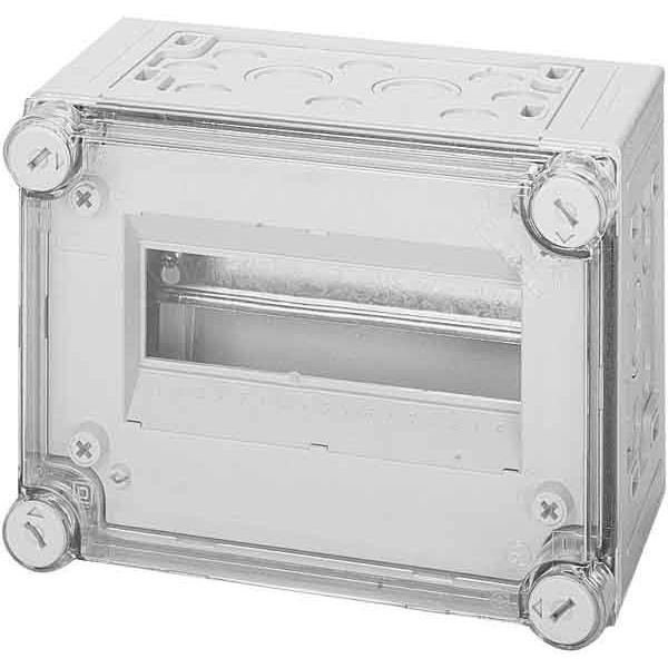Thumbnail - Eaton MOE AE/I23E/T Autom-Einzelgehäuse 250x187,5mm IP65 durchs, Elektronikzubehör + Gehäuse, Grau