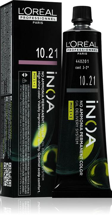 Image du produit L'Oréal Professionnel Inoa 1021 60ml Couleur pour cheveux (10.21)