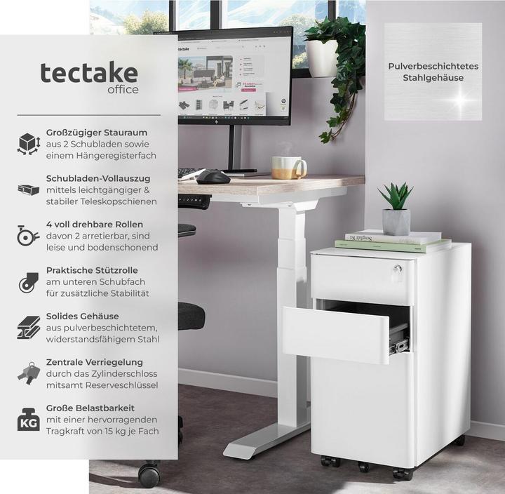 Actual product image tectake Parvus (30 x 50 x 59.5 cm)