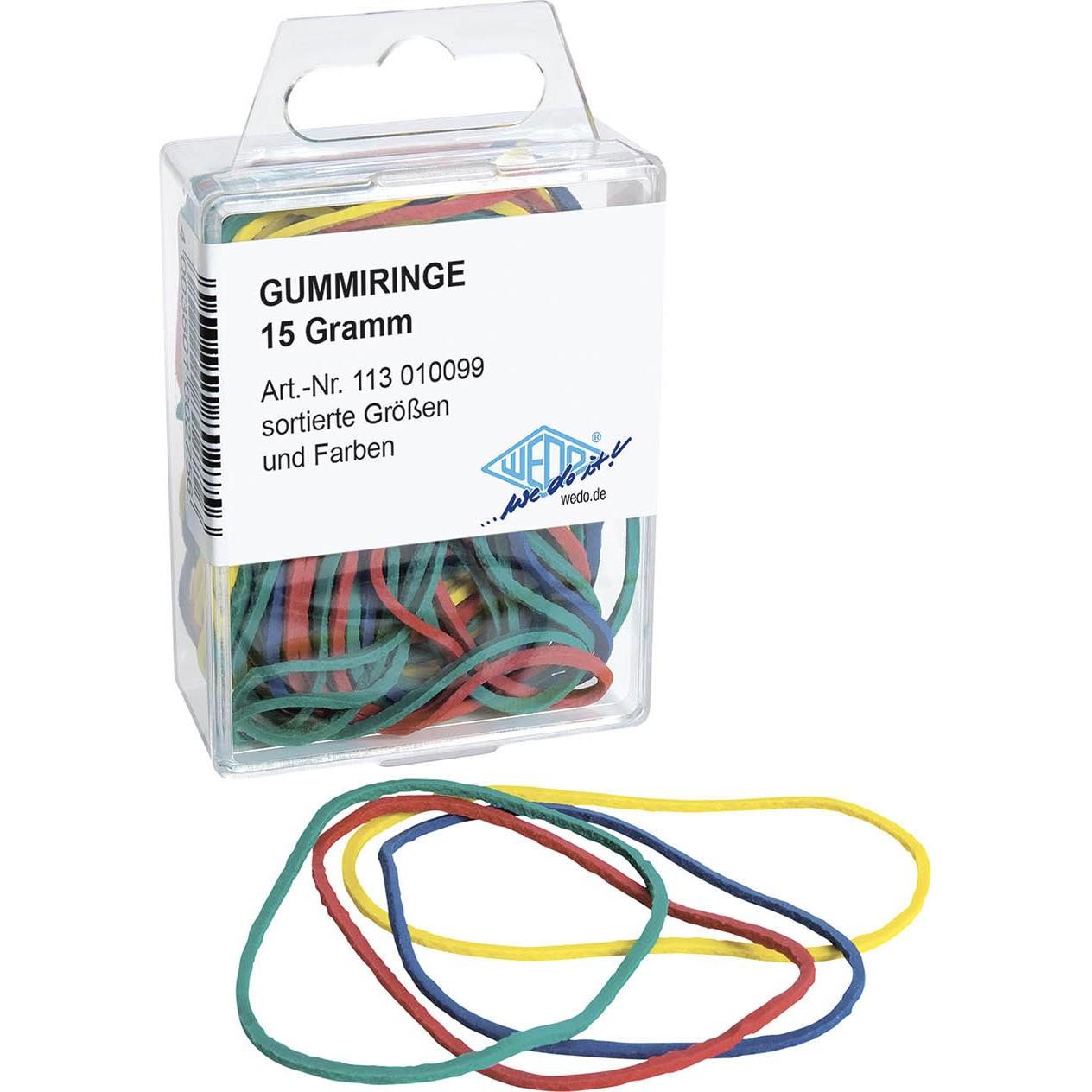 Wedo, Elastici, Anelli di gomma (80 pz.)