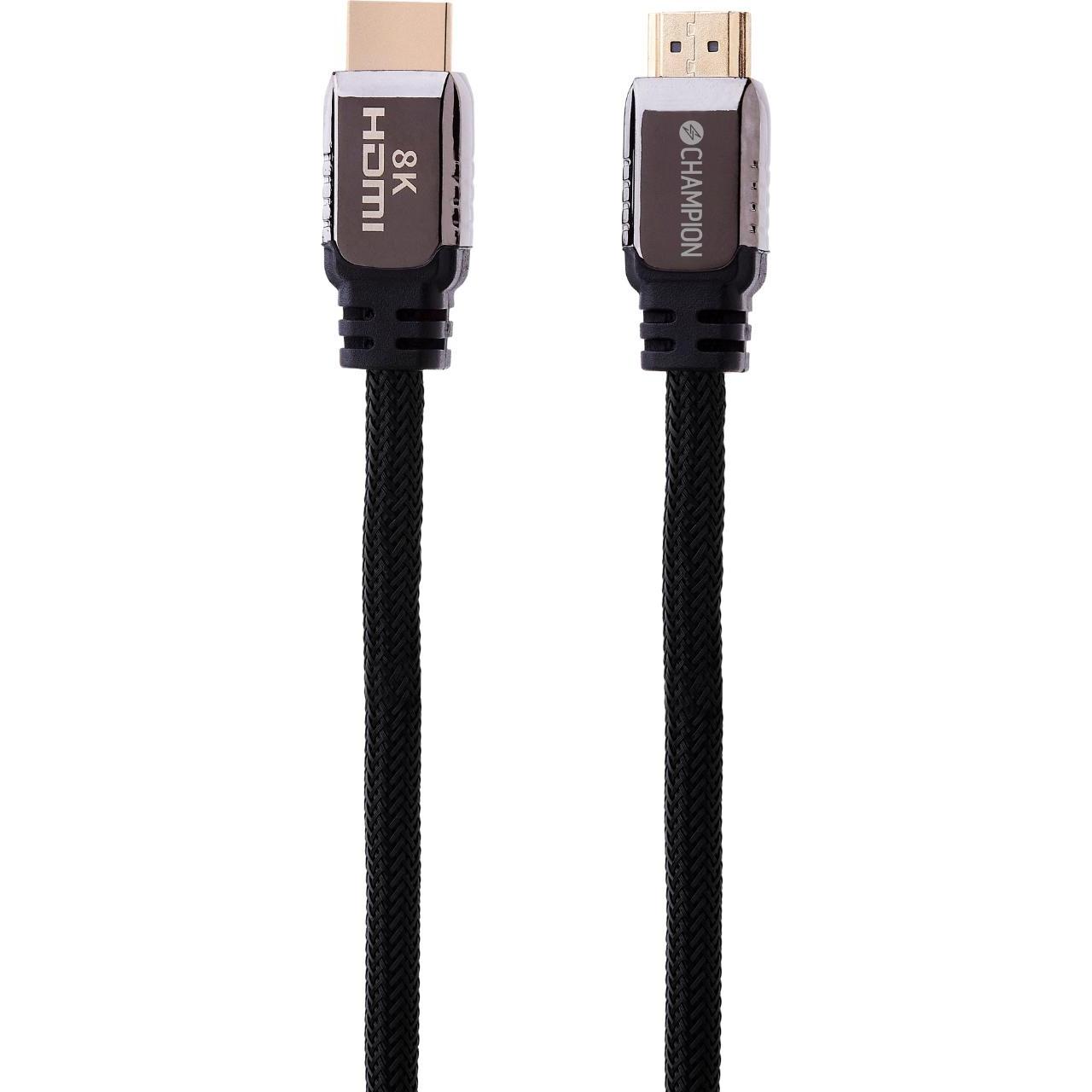 Champion HDMI-Kabel Ultra-zertifiziert Ha-Ha 8K 2m (2 m, HDMI), Video Kabel