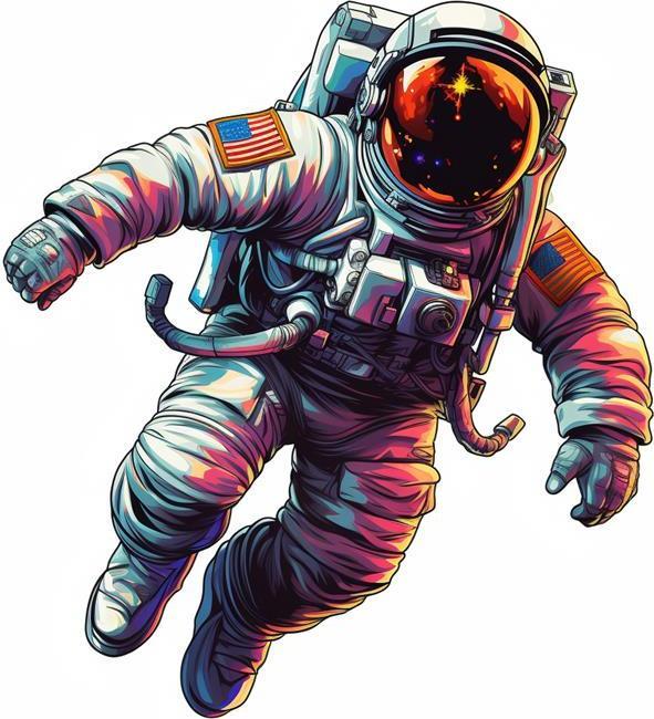 Image du produit Eureka RainboWooden Puzzle Astronaut - 200 Teile (200 pièces)