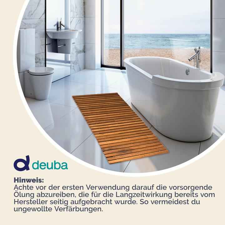 Produktbild Deuba Badematte (76 x 50 cm)