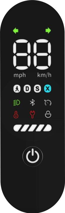 Image du produit Yadea Kickscooter Elitemax (20 km/h, 55 km, 500 W)