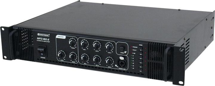 Productafbeelding Omnitronic MPZ180.6 ELA Gemengde Versterker