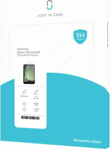 Actual product image Just in Case Tempered glass clear screen protector Samsung Galaxy Tab Active 5 (1 Piece, Galaxy Tab Active 5)