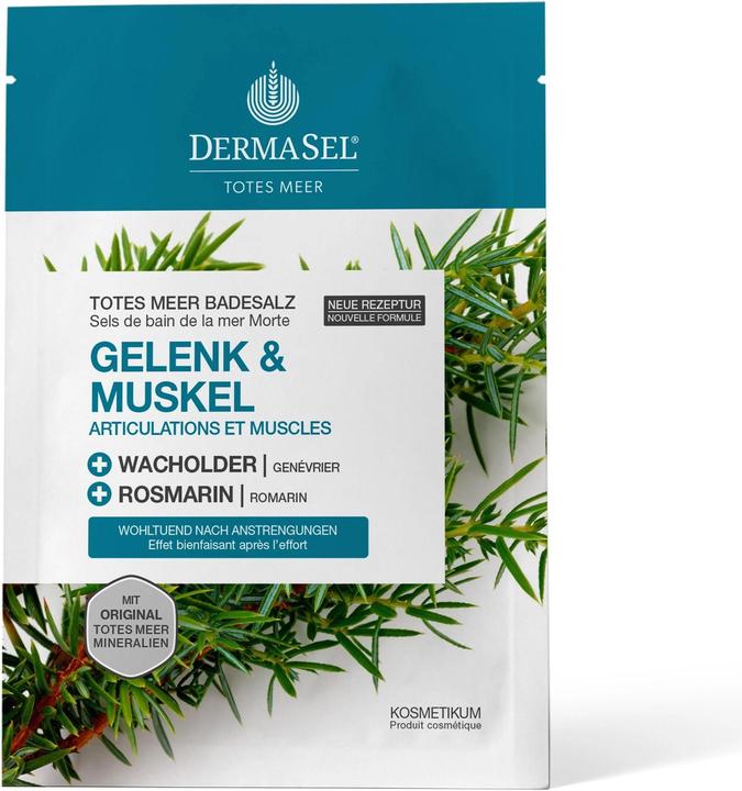 Actual product image DermaSel Badekristall Gesundheitsbad - GELENK & MUSKEL (Bath pearls)