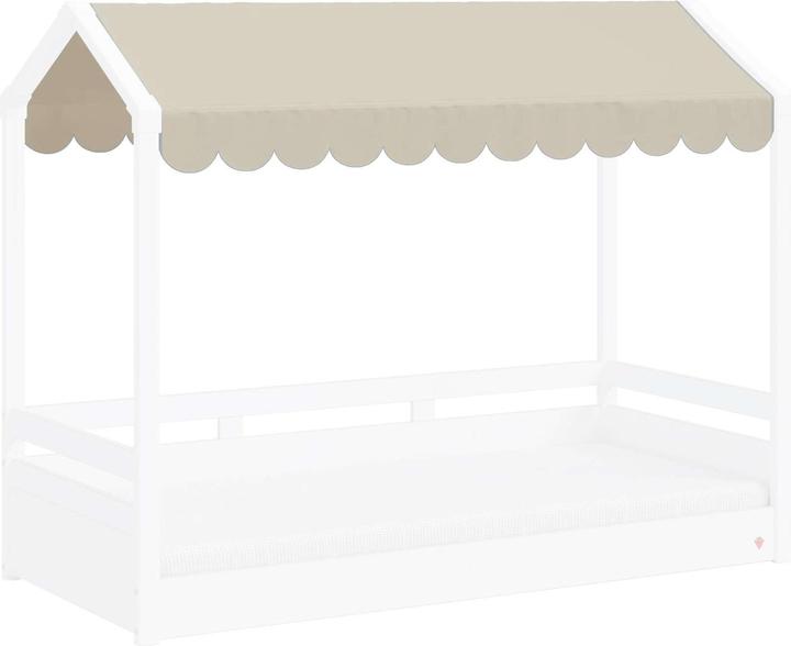 Produktbild Cilek Stoffhimmel für Montes Hausbett Cream