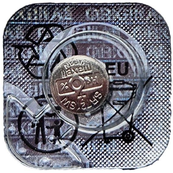 Actual product image Maxell 362 / SR721SW - Watch battery (1 pcs., SR58, 25 mAh)