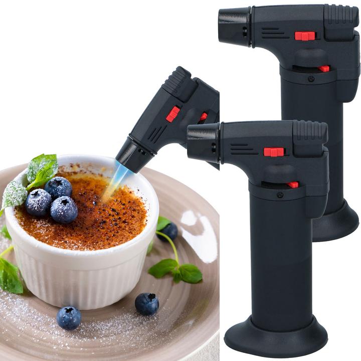 Produktbild alpina 2er-Set CrÃ¨me-BrÃ»lÃ©e-Brenner, Flambierbrenner