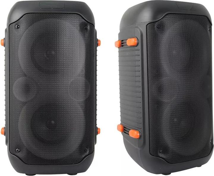 Actual product image Esperanza EP156 BT FM LED RGB KARAOKE speaker black 20W (5 h)