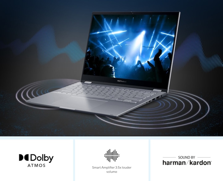 Image du produit ASUS Vivobook S14 Flip (14", Intel Core i7-13700H, 16 Go, 1000 Go, CH)