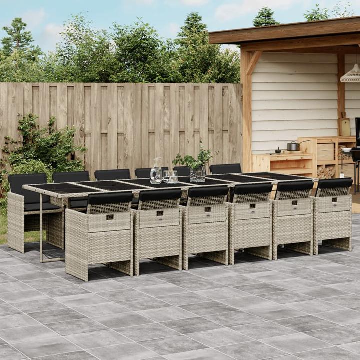 Produktbild vidaXL Garten Essgruppe (330 x 106 x 73 cm)