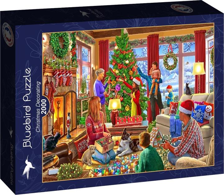 Produktbild Bluebird Puzzle 2000 pieces Christmas Decorating (2000 Teile)