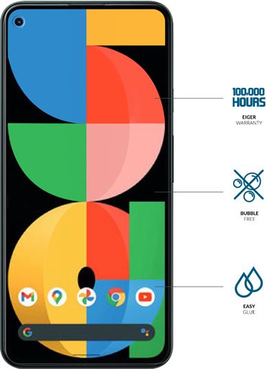 Immagine prodotto Eiger Mountain Glass Clear (1 pz., Google Pixel 5a 5G)