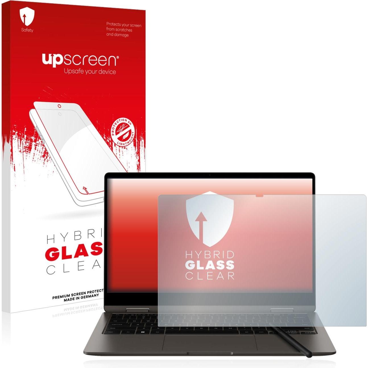 upscreen Scratch Shield Panzerglasfolie (13"), Notebook Schutzfolie