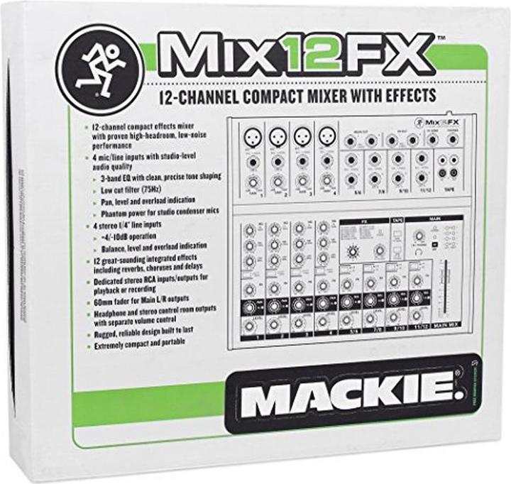 Produktbild Mackie Mix12FX (Studio- und Livemixer)