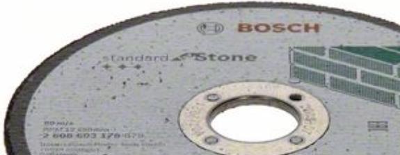 Image du produit Bosch Professional Zubehör Disque à tronçonner PRO Stone, 125 x 3 x 22,23 mm