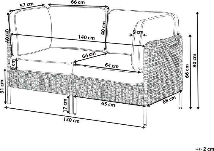 Produktbild Beliani Omegana