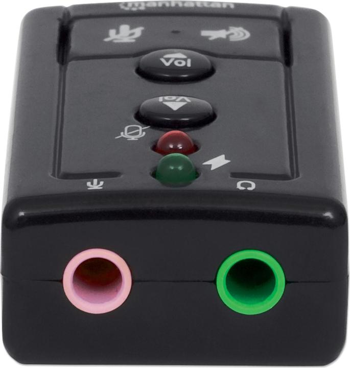 Image du produit Manhattan Adaptateur de son 3-D (USB)