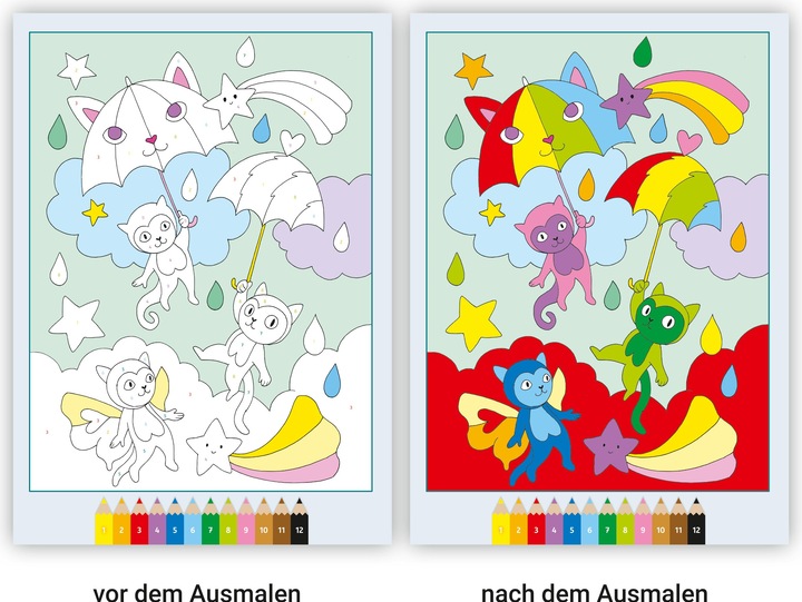 Immagine prodotto Ravensburger CreArt Pittura per numeri da 5: Il paese dell'arcobaleno