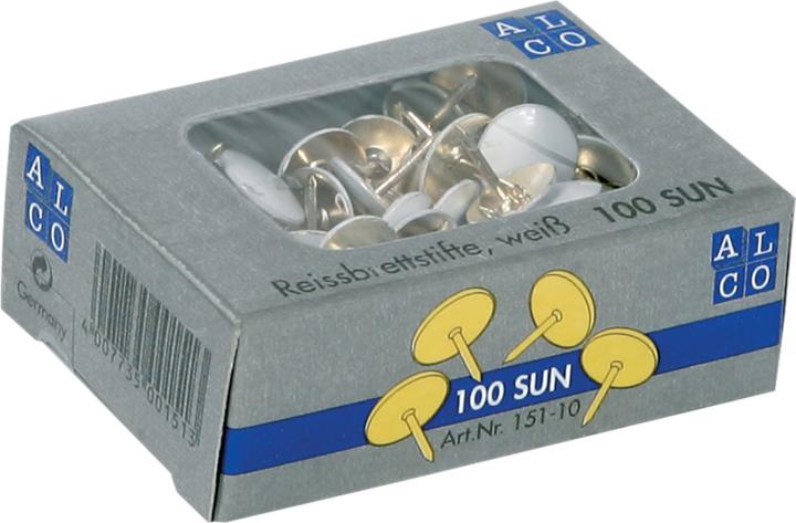 Actual product image Alco Tear nails with celluloid head (100 Piece, 20 mm)