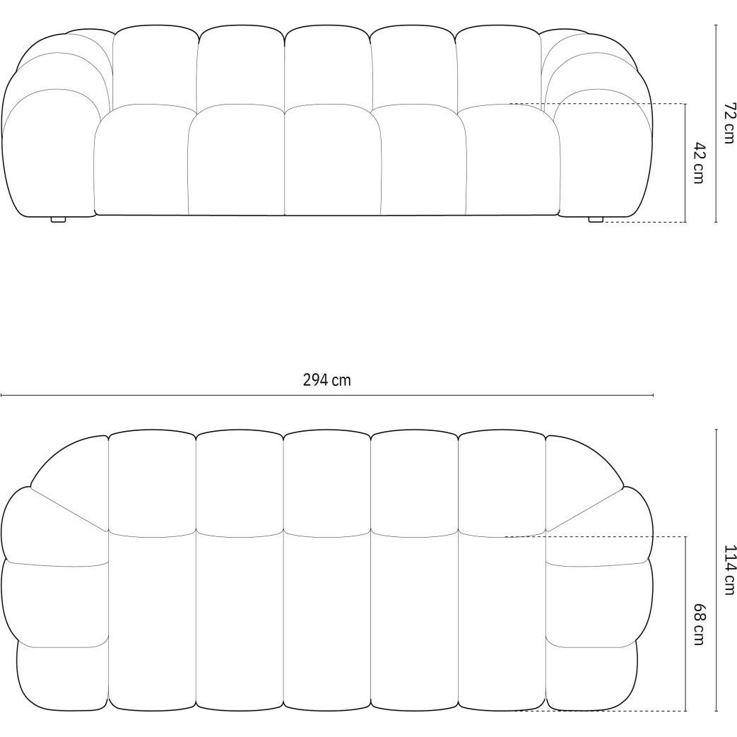 Thumbnail - Micadoni, Sofa, Diana (4-Sitzer, 2-Sitzer, 3-Sitzer)