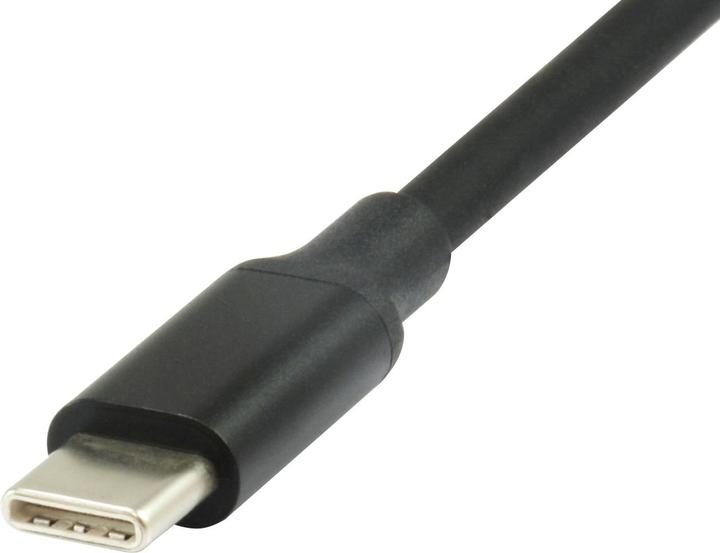 Productafbeelding Conceptronic Dock USB-C->HDMI,USB3.0,100WPD 25cm zwart (USB-C, 3 Havens)