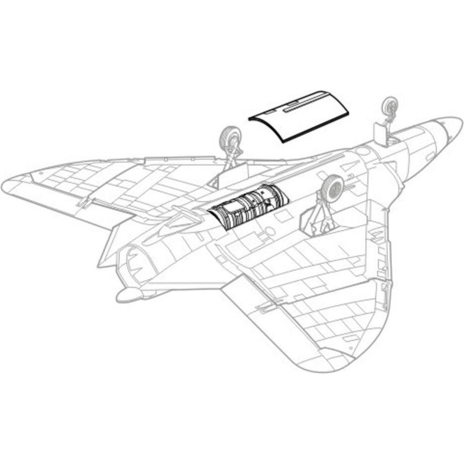 CMK F4D-1 Skyray Motor Set