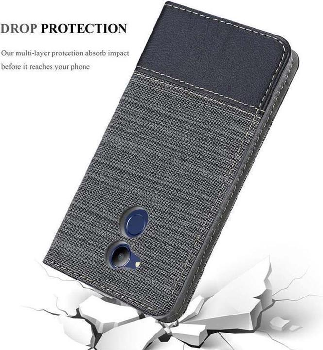Produktbild Cadorabo Book Jeans Optik Cover (Honor V9 Play)